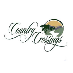 country crossing logo design